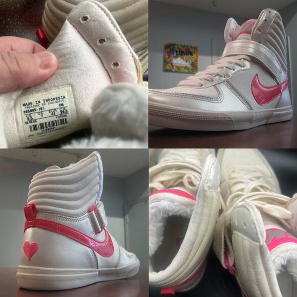 Vintage NIKE Aeroflight High Limited Edition / Hearts (Rare!) - Picture 8 of 11